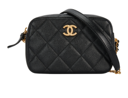 22P Camera Bag, Caviar, Black, H9PL6J9A, B/DB, 4*